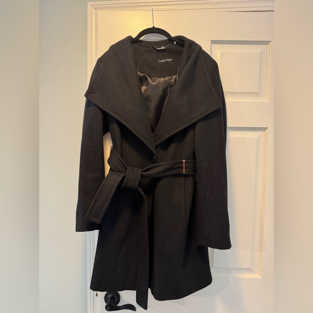 Calvin Klein Women’s Peacoat